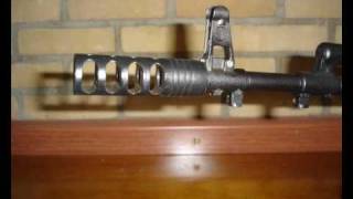 AK 47 Muzzle Brake Test [upl. by Krissie]