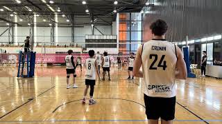 Senior State Champs Div 3 Spikers vs Bundaberg [upl. by Napier239]