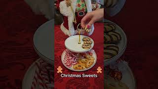 Christmas Sweet Platter christmas christmas2024 sweets desserts holidays chocolates cookies [upl. by Eelorac]