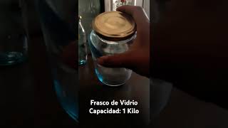 Frascos de Vidrio de 1 Kilo [upl. by Yoshio]