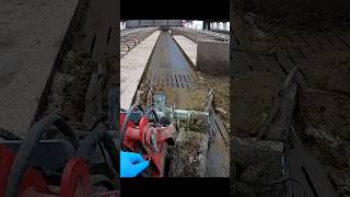 🚜🐄 Fast Cowshed Cleanup Watch Small Tractors Make Cleaning a Breeze [upl. by Yetac]