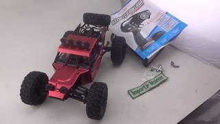 unboxing metal alloy body shell rc car FEIYUE FY03H FY03 H 24ghz skala 112 4WD V WL 12428 [upl. by Odlo]