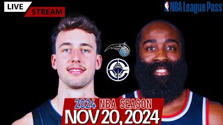 Orlando Magic vs Los Angeles Clippers NBA Live Stream PlayByPlay amp Scoreboard [upl. by Ahseek]