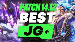 The BEST Junglers For All Ranks On Patch 1412  Season 14 Tier List League of Legends [upl. by Eenram]