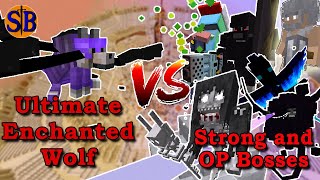 The Goodest Boy vs Strong and OP bosses  Minecraft Mob Battle [upl. by Nnoryt150]