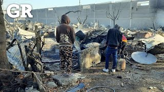 Deja incendio de tejabanes sin hogar a 172 familias  Monterrey [upl. by Narhem742]