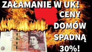 UPADEK EMERYTUR W UK Kupno domu w UK Ceny nieruchomości w UK spadną 50 [upl. by Enwad]