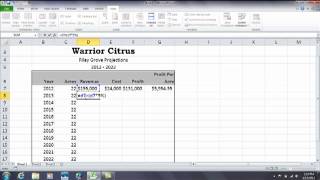 Excel How to build formulas for percentage increase and percentage decrease [upl. by Lamok21]