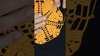 SHORT TEASER for Crochet Design  Thalposh  Table Cloth  Placemat  Doily   Woolen Craft Shorts [upl. by Nore405]