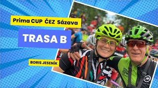 Prima Cup ČEZ Sázava 2024 trasa quotBquot [upl. by Schott]