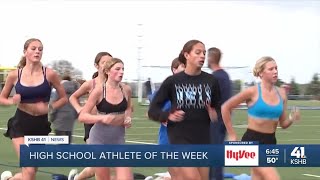 HyVee Athlete of the Week Olathe West cross country team continues dominance in sport [upl. by Haerdna]