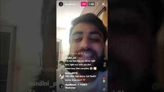 SIYAAHIMUSIC NaamSujal live on ig with unreleased song again 🤭👀🤌🏻✨💗 [upl. by Tait]