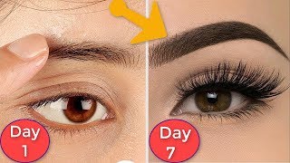 Home Remedies for Thick Eyebrow Growth in Hindi [upl. by Ailimat117]