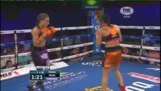 Yazmin RIVAS vs Susie Q RAMADAN  II  WBC World  Full Fight  Pelea Completa [upl. by Nylave]