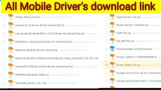 All Mobile Drivers Download  Drivers Download  Drivers Download link [upl. by Socher]