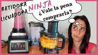 Batidora NINJA 🍹 Mi OPINIÓN y Valoración Completa CON PRUEBAS Licuadora Procesador de alimentos [upl. by Nine909]