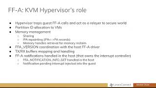 MAD24 309 Enabling the FF A software standard for KVM Virtual Machines [upl. by Ordnaxela789]