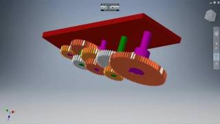 CAJA REDUCTORA DE VELOCIDAD INVENTOR 2017 [upl. by Savadove786]