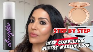 Sultry Makeup look  for deep complexion [upl. by Strong50]