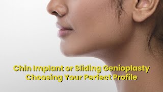 Chin Augmentation  Chin Implant and Sliding Genioplasty  Dr Ashutosh Shah  Elegance Clinic [upl. by Jacintha]