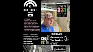 Vanguard Pulse Radio Ep 331 100 vinyl mixed by TEKNOBRAT [upl. by Salokin]