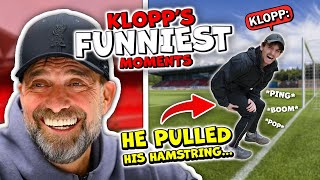 WE RECREATED JURGEN KLOPPS FUNNIEST MOMENTS FOR LIVERPOOL  JURGEN KLOPP  COMPILATION [upl. by Nebur]