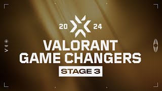 VCT Game Changers EMEA Playoffs  NASR vs GX [upl. by Noicpecnoc]