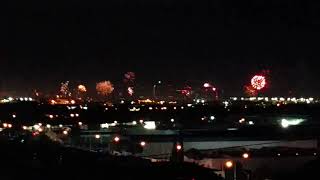 New Years Honolulu and Waikiki Fireworks 2018 [upl. by Sleinad]