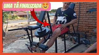 💥 CADEIRA EXTENSORA COM MESA FLEXORA PARTE ✌️ [upl. by Trainer422]