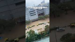 Heavy rain in Bengaluru Manyata tech park 2024 [upl. by Thayne]