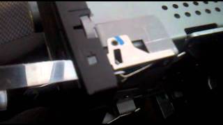 HOW TO remove factory radio 6000CD from FORD FOCUS II 2006 by the kitchen knife [upl. by Caton]