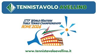 Tennistavolo Avellino  Campionati Mondiali Master 2024 Marialucia Di Meo vs Ioulia Degtiar CAN [upl. by Nwahsuq7]