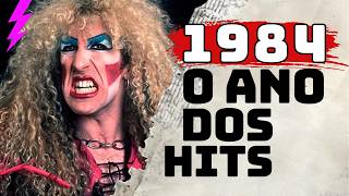 24 HITS DE 1984 QUE COMPLETARAM 40 ANOS EM 2024 [upl. by Yerffe]