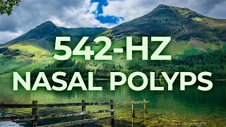 542Hz Music Therapy for Nasal Polyps  40Hz Binaural Beat  Healing Relaxing Calming [upl. by Ongun]