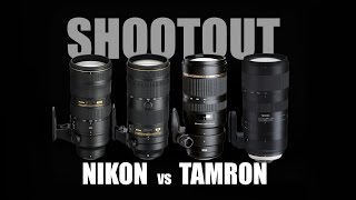 Nikon FL vs Tamron G2 The Best 70  200 28 Shootout [upl. by Nnairrek]