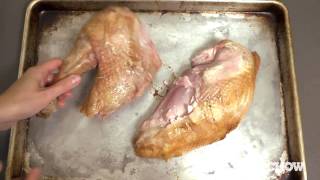 How to Quickly Fix an Undercooked Thanksgiving Turkey  CHOW Tip [upl. by Fawne]