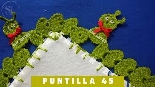 Puntilla 45  Gusanitos🐛  Say Artes [upl. by Polk587]