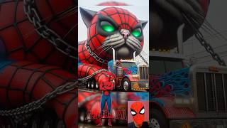 Superheroes giant Cat evaluated 😱💥 Avengers vs DC avengers shorts marvel [upl. by Ecirtahs]