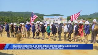 Roanoke County Public Schools breaks ground on new career and technology center [upl. by Hopkins]