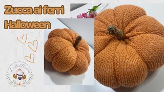 Decorazioni di Halloween ai Ferri Realizza una Zucca Morbida [upl. by Gilbert486]