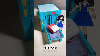 A Story Of Ticket Examiner 👮‍♂️  mini wood toywoodworking art skillwood hand crafts shorts [upl. by Azial]