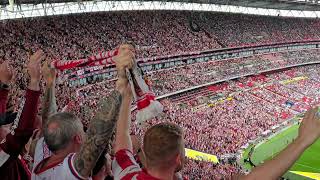 SUNDERLAND AFC  WEMBLEY  BEST FANS IN THE WORLD [upl. by Lliw]