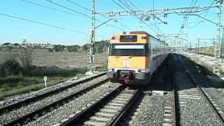 PoLeTe124  Rodalies de Catalunya  De trens per La Granada [upl. by Kwang]