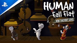 Human Fall Flat  Factory Launch Trailer  PS4 [upl. by Airom980]