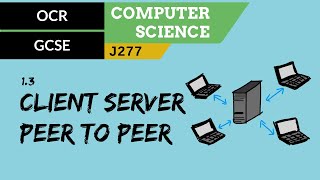 25 OCR GCSE J277 13 Client server peer to peer [upl. by Bord]