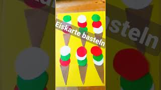 Eiskarte basteln  Montessori Spielzeug selber machen  montessori toys diy  Montessori at home [upl. by Nnalyrehc949]