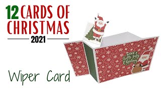 12 Cards of Christmas 2021  Wiper Card [upl. by Urana]