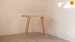 small cafe table with cnc long legs ver [upl. by Luap]