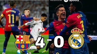 🚨🚨Barça Humilie Le Real Madrid réaction des supporteurs ✅ [upl. by Enyehc10]