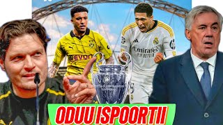 Oduu Ispoortii Falmii Tapha xumuraa Mootii Kilabootaa Real Madrid vs Borussia Dortmund [upl. by Heyward]